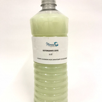Detergente tipo Zote